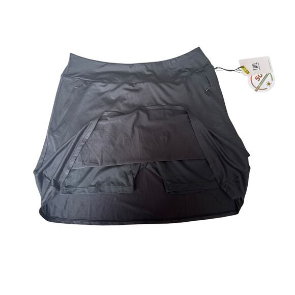 Tail Women's ONYX Black Flounce Pull- On Tennis Skort Size S - Picture 5 of 9